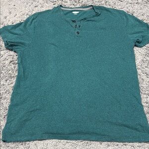Old Navy Men's Teal Short Sleeve Shirt